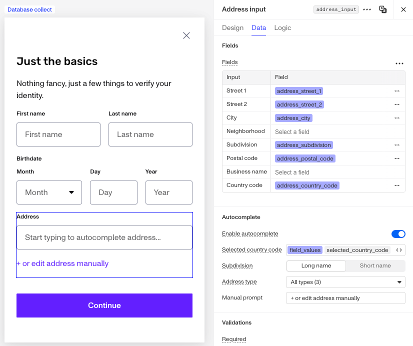 AddressInputComponent002