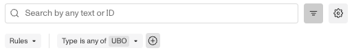 index page filters