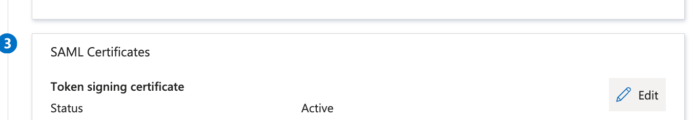 Azure SAML certificates