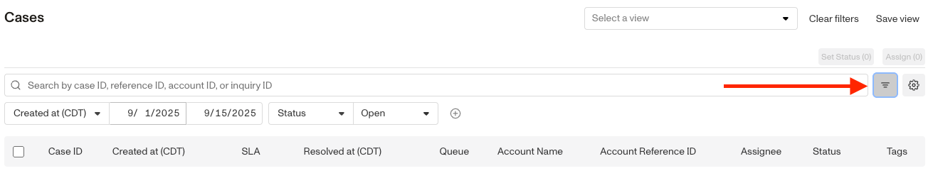 cases-filter-menu