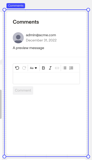 commentmodule