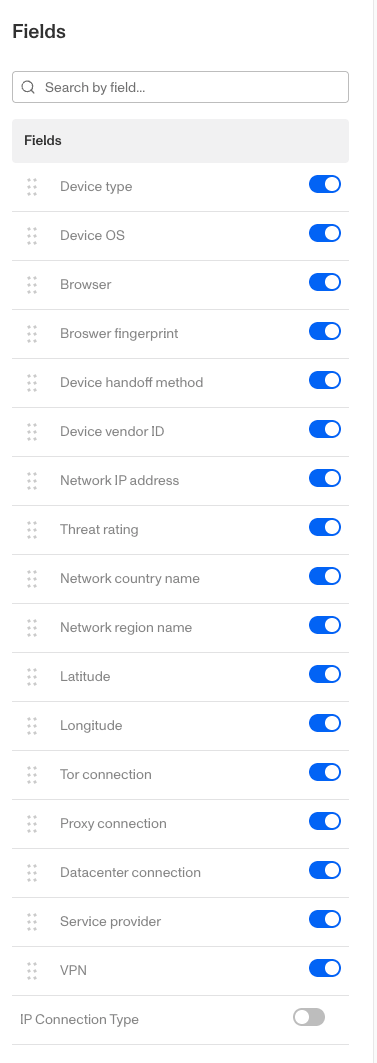 devicefields