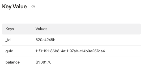 keyvalue