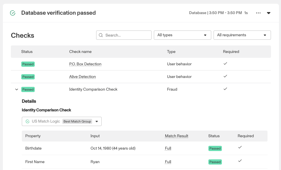 Database Example