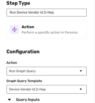 Run Graph Query Action Step within Workflows