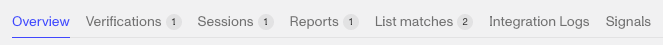 Inquiry Tabs