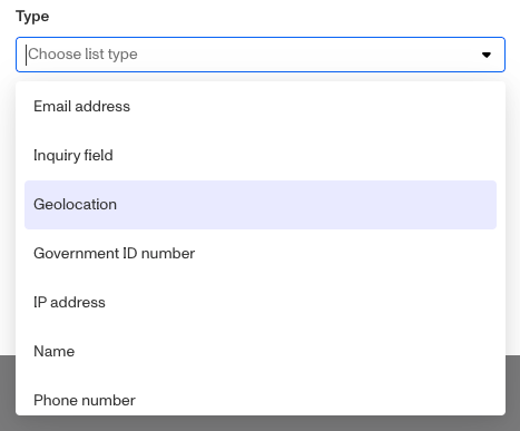 CommonListTypes
