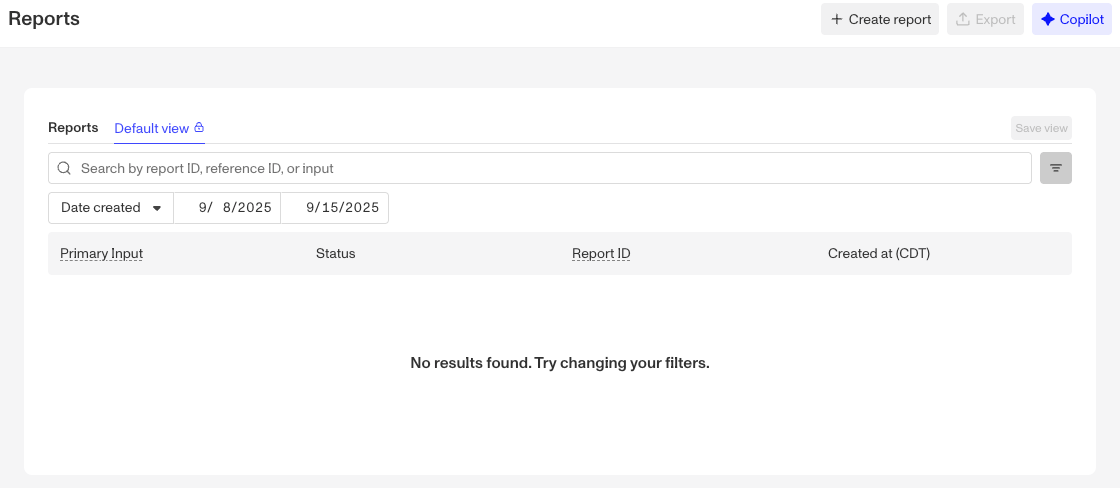 reports-default-view