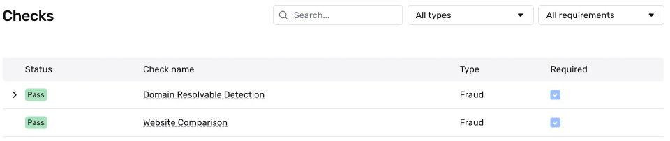 BusinessWebsiteVerificationCheck