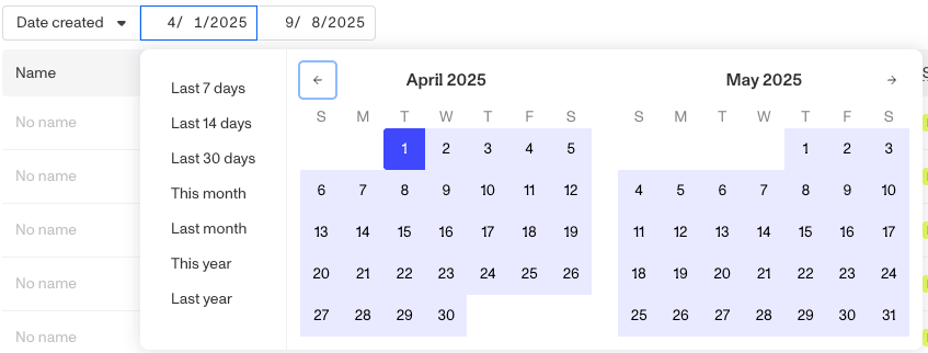 verification-date-filter