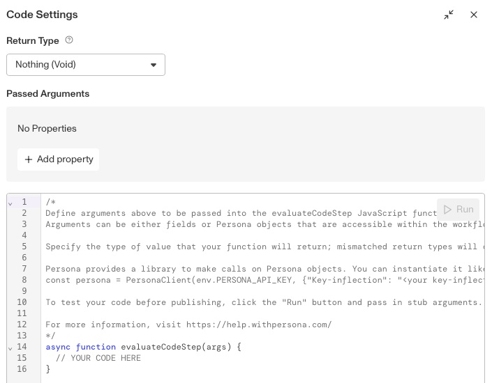 codesettings