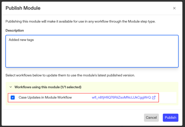 Publish Module