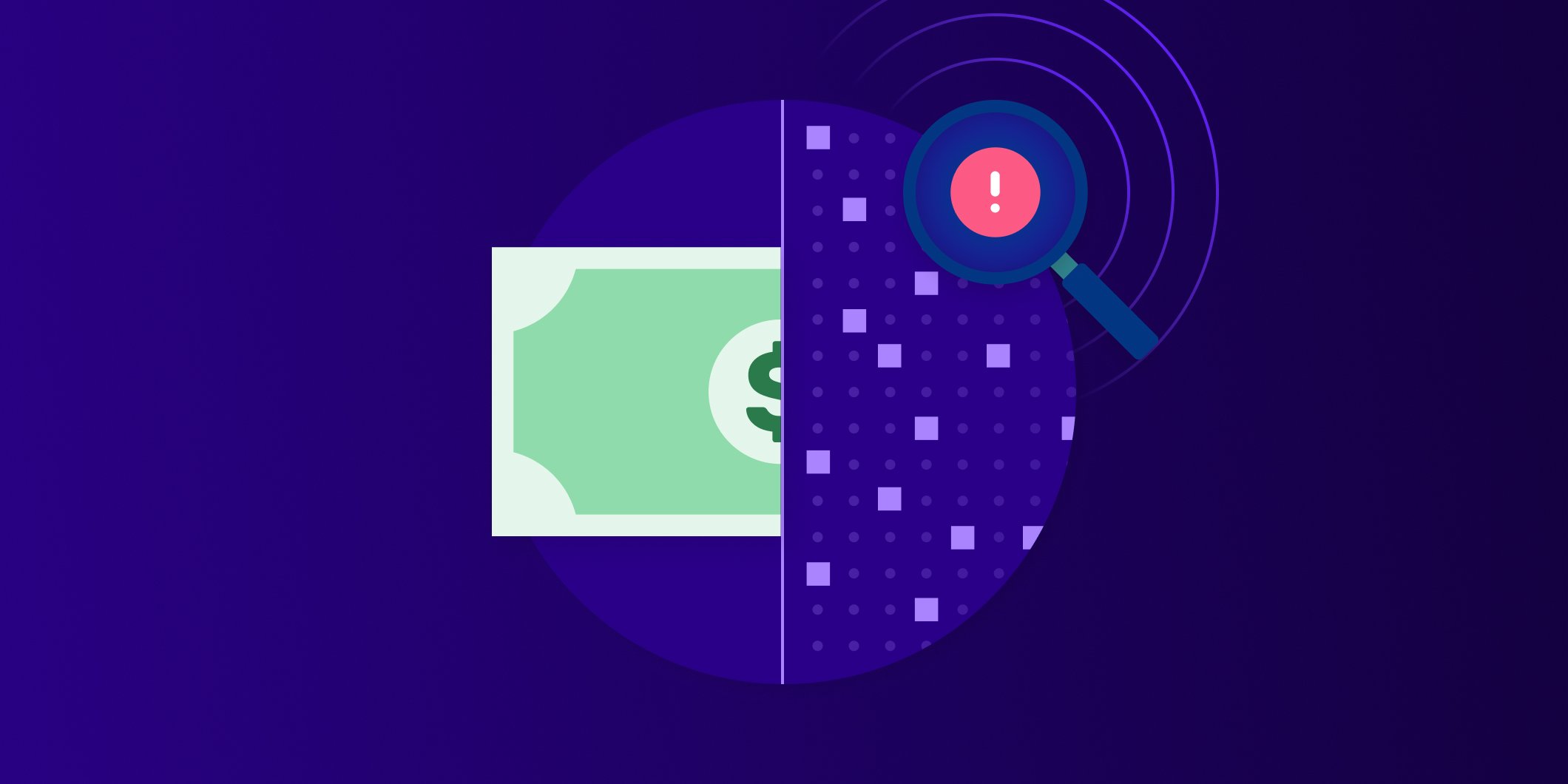 Image of a dollar sign portraying aml software options