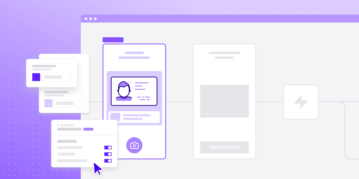 Image of a user flow chart