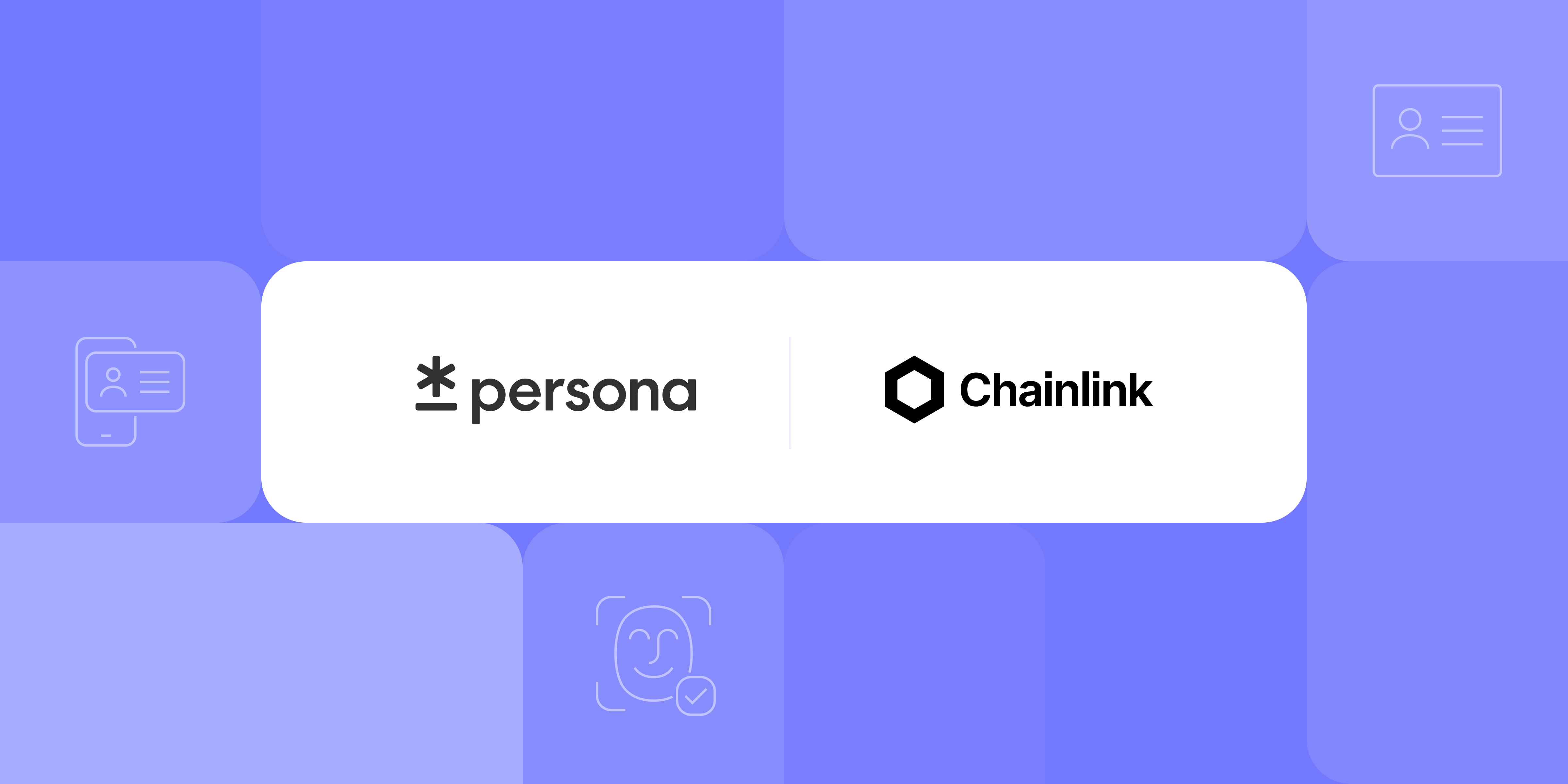 Persona and Chainlink logos