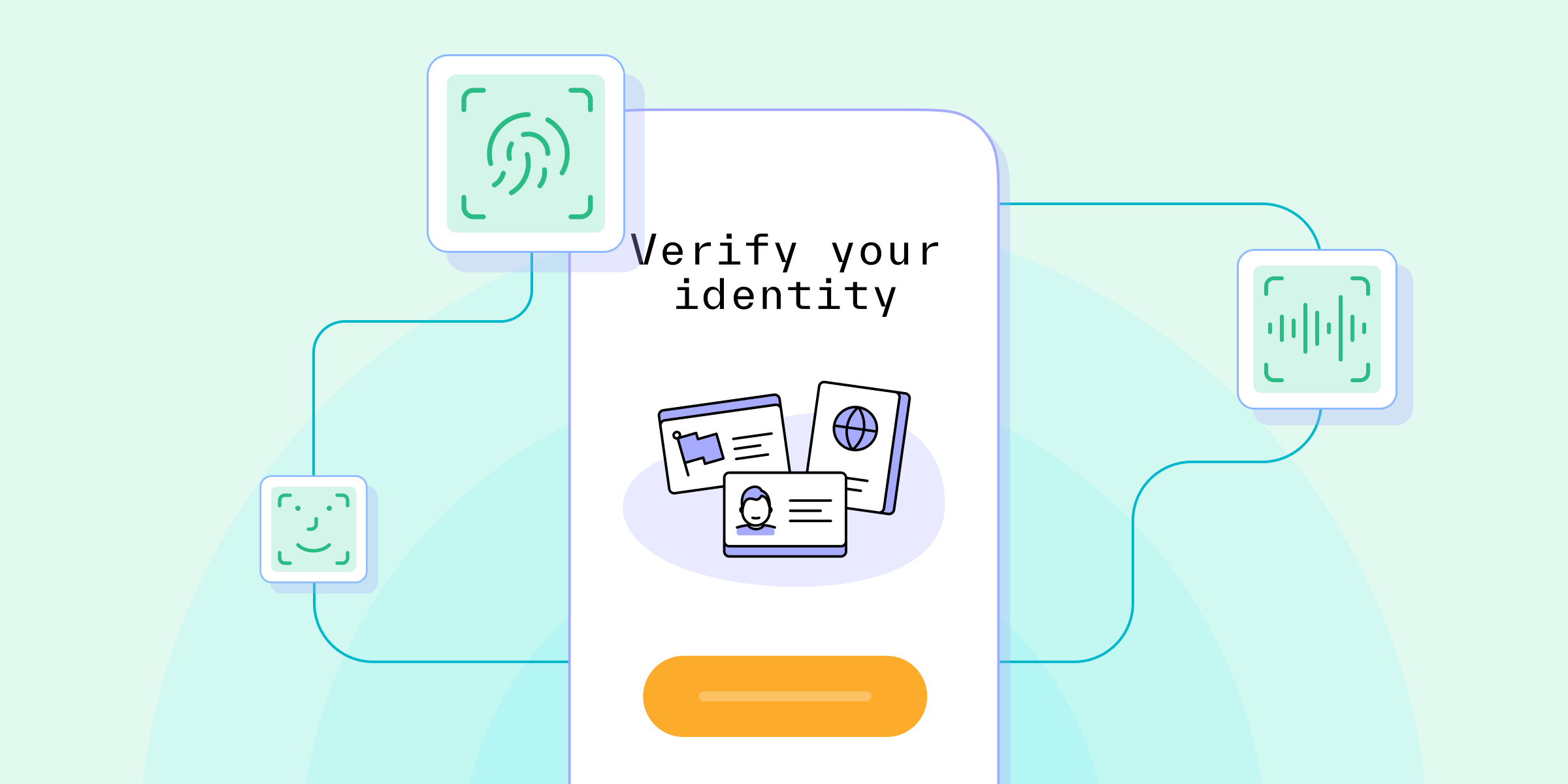 Icon of a phone showing eIDV concerns