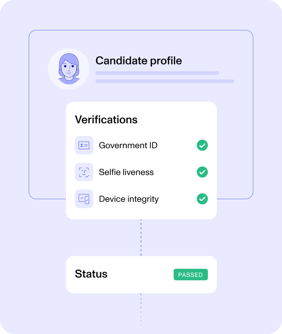 Candidate verification