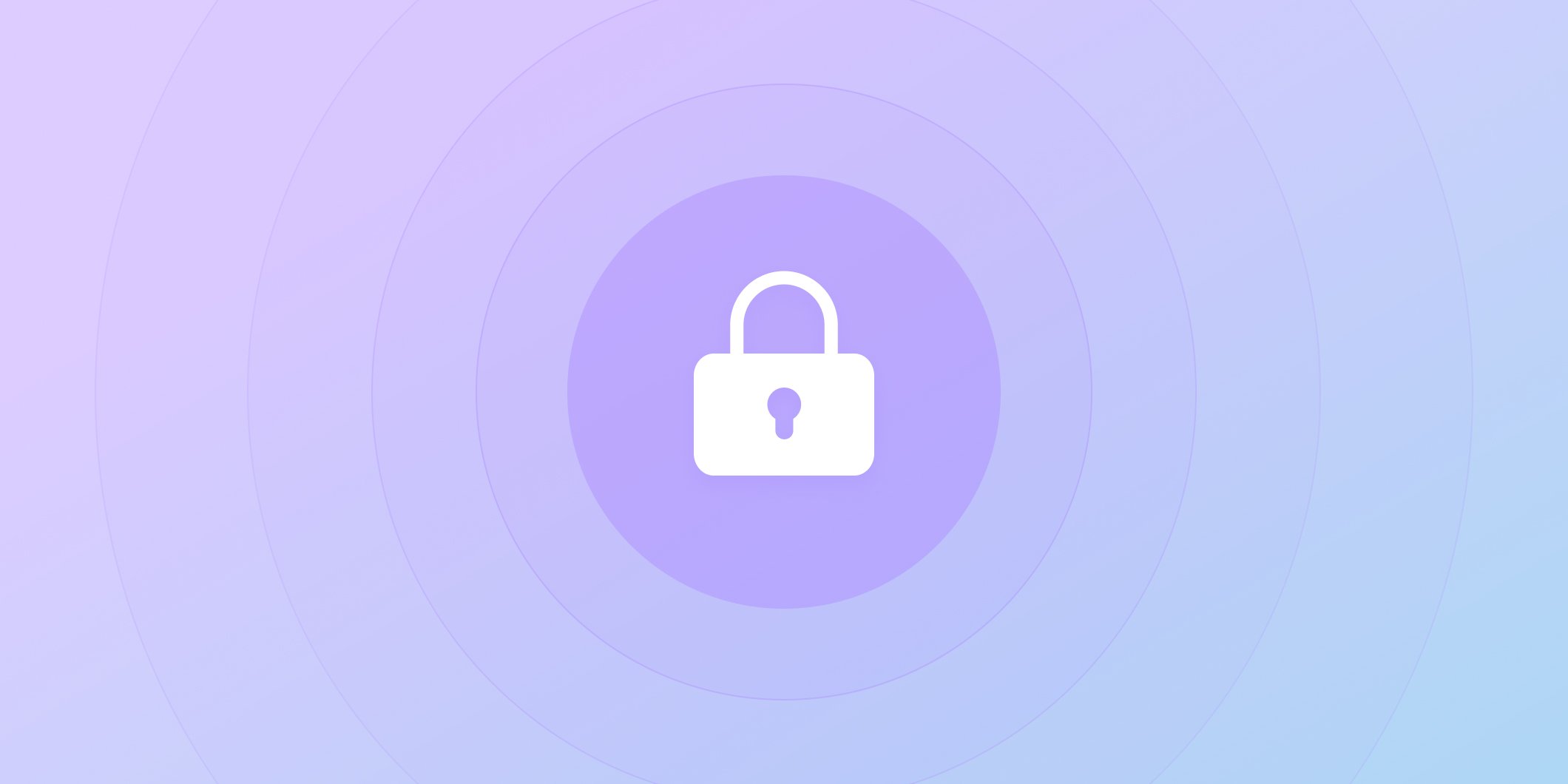 Icon of a lock representing privacy regulation