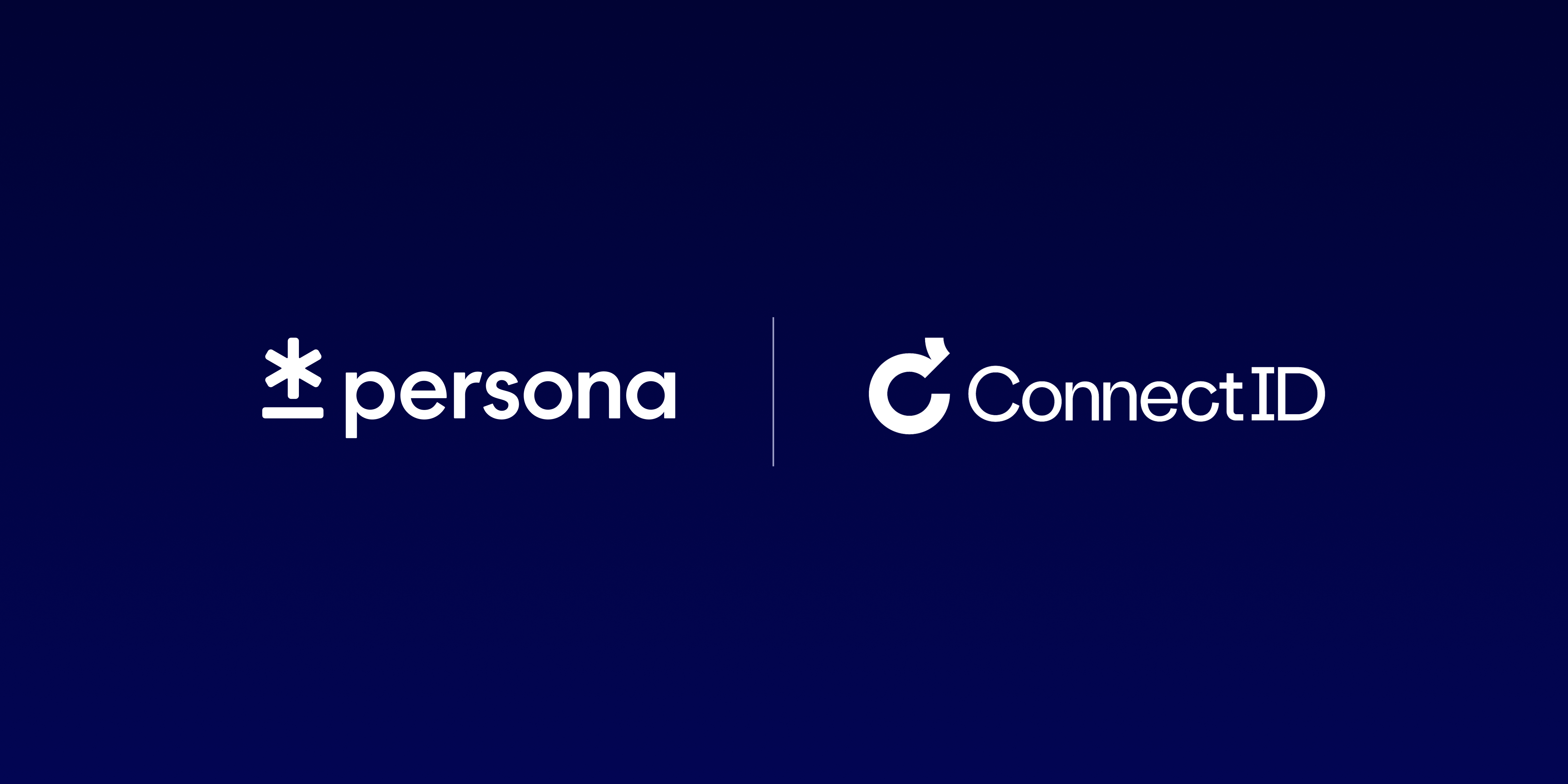 Persona ConnectID integration announcement