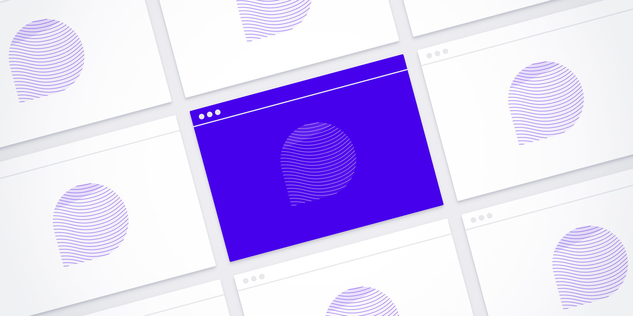 Icon of a browser fingerprint