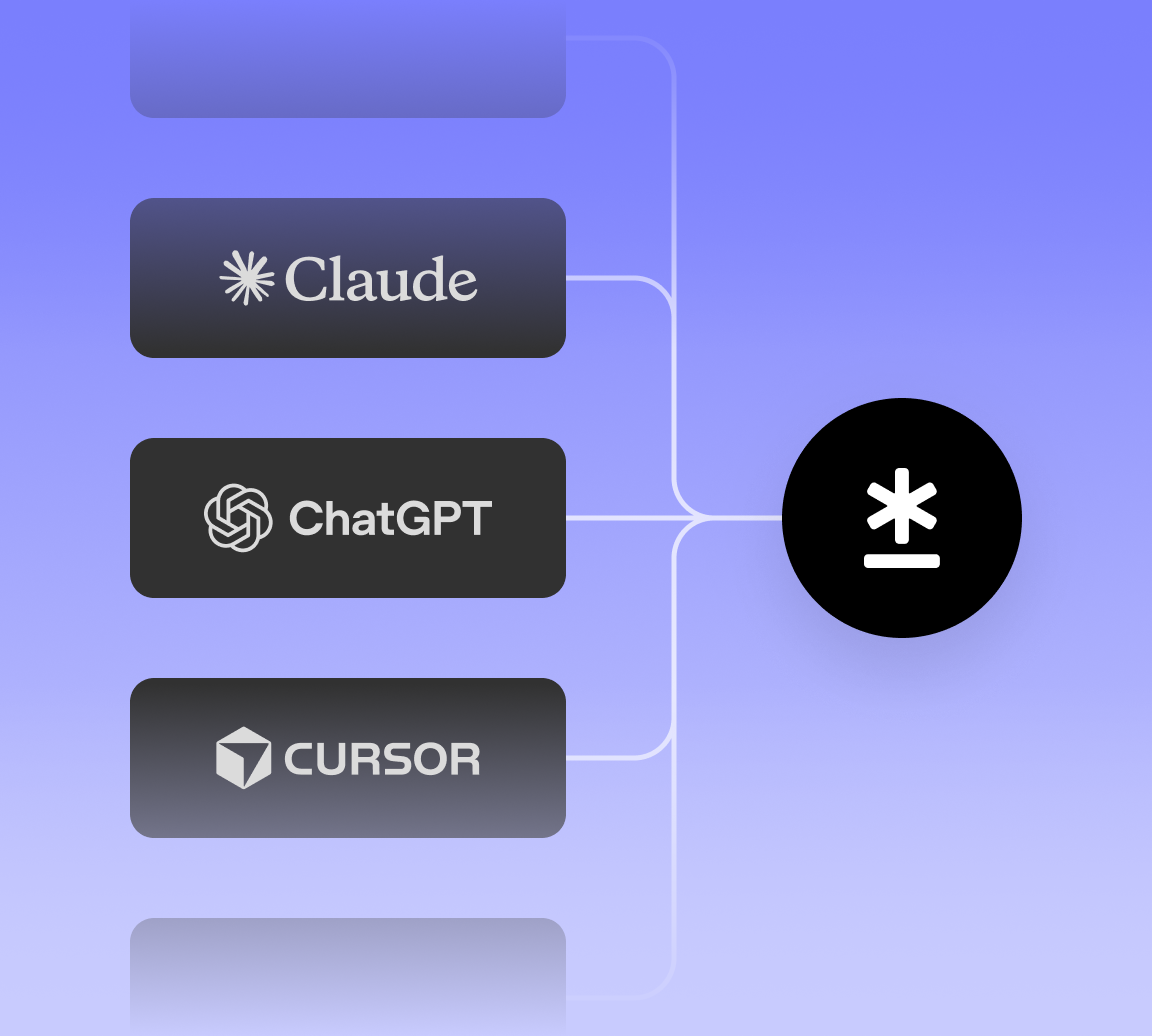 Claude, OpenAI, and Cursor connected to Persona