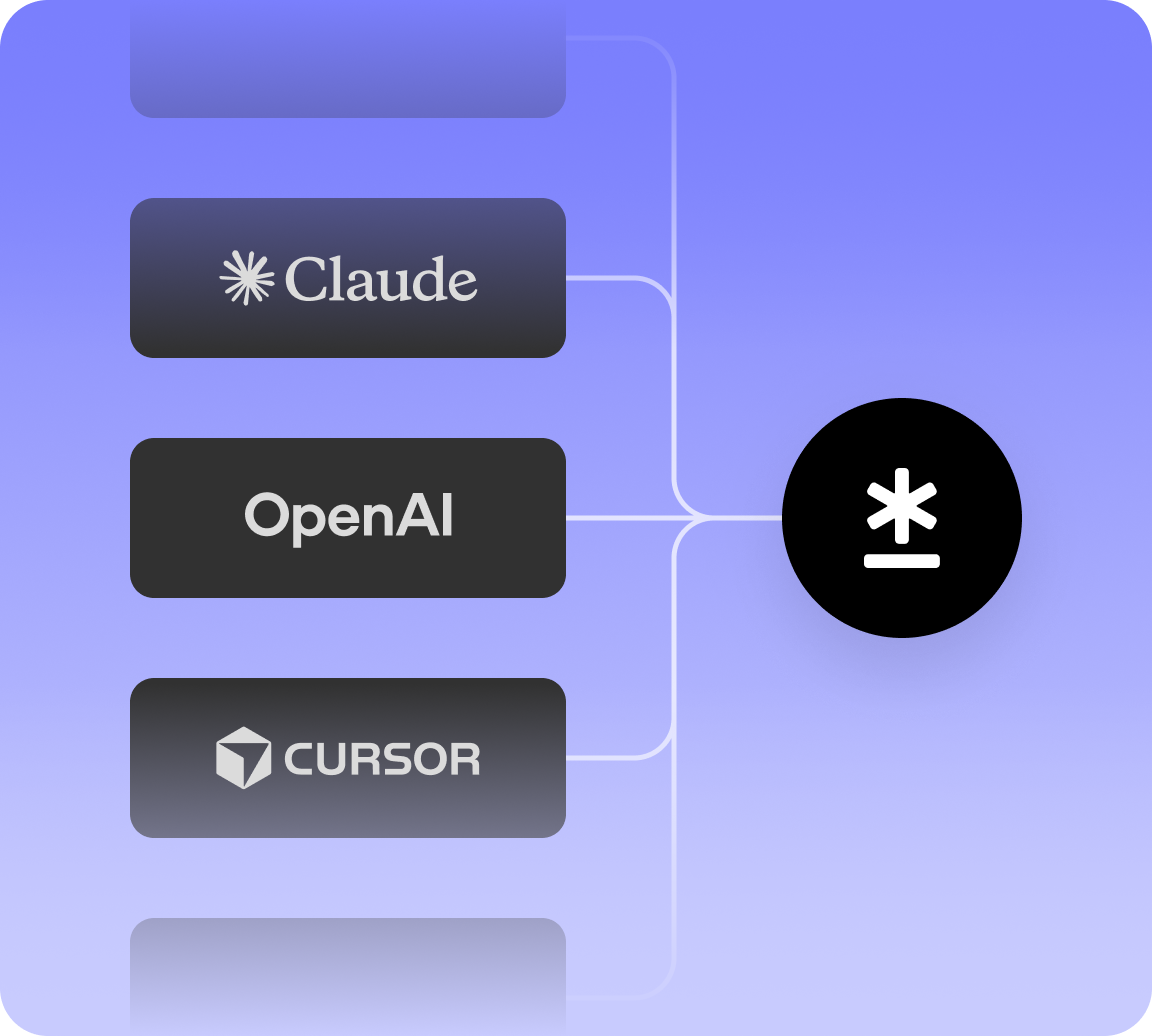 Claude, OpenAI, and Cursor connected to Persona