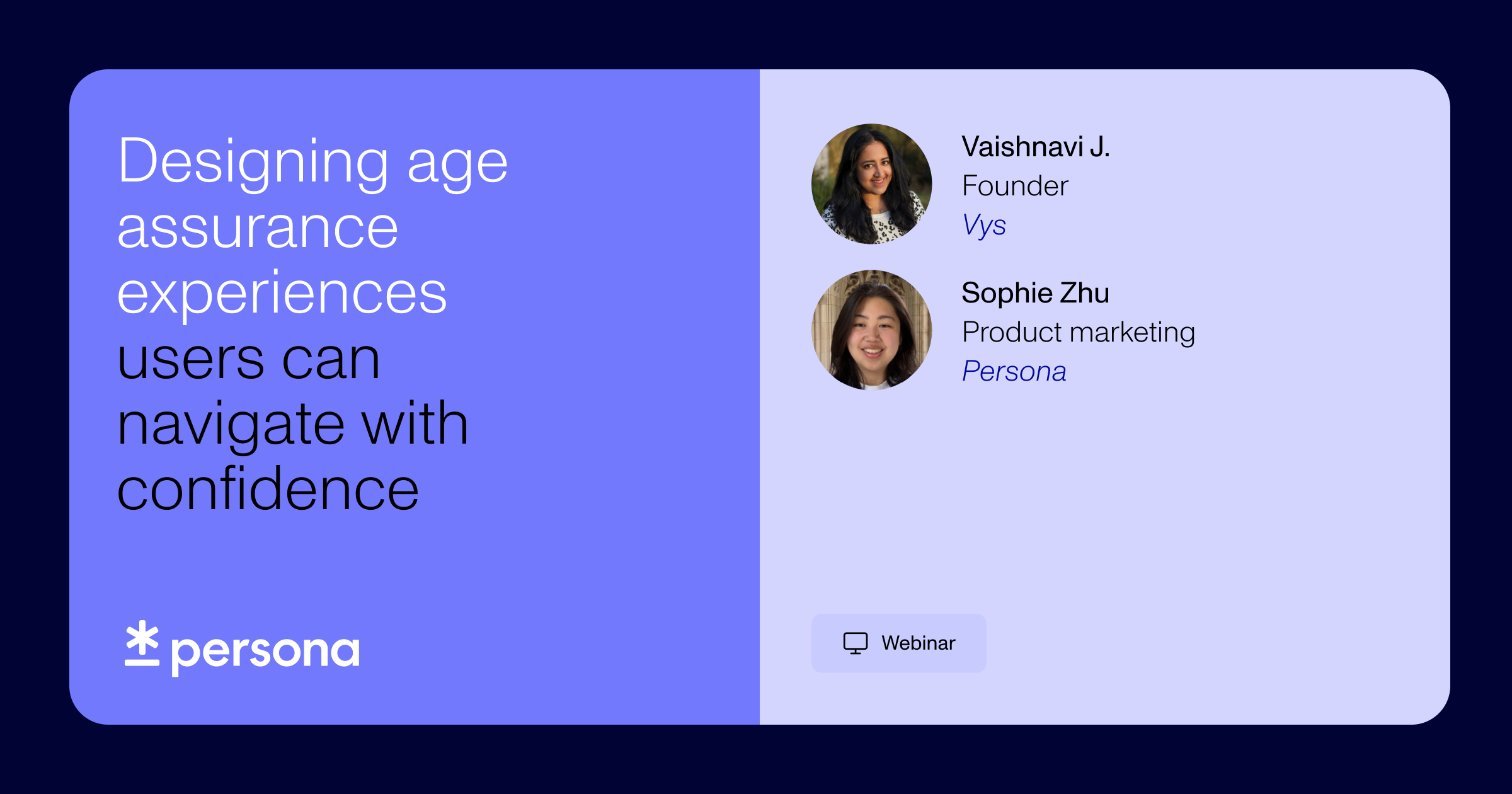 Designing age assurance experiences users can navigate with confidence